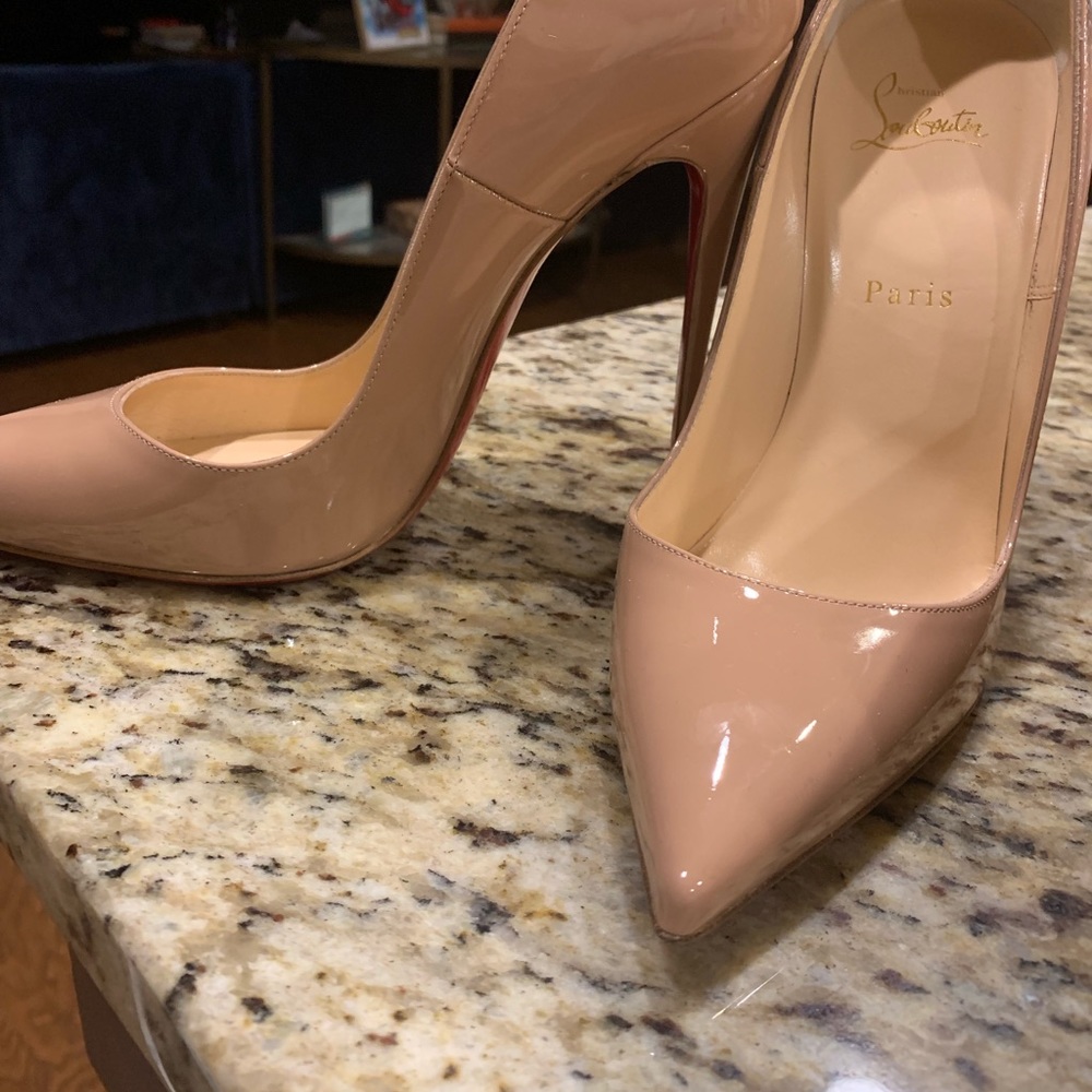 Christian Louboutin Nude So Kates, 120MM Brand New